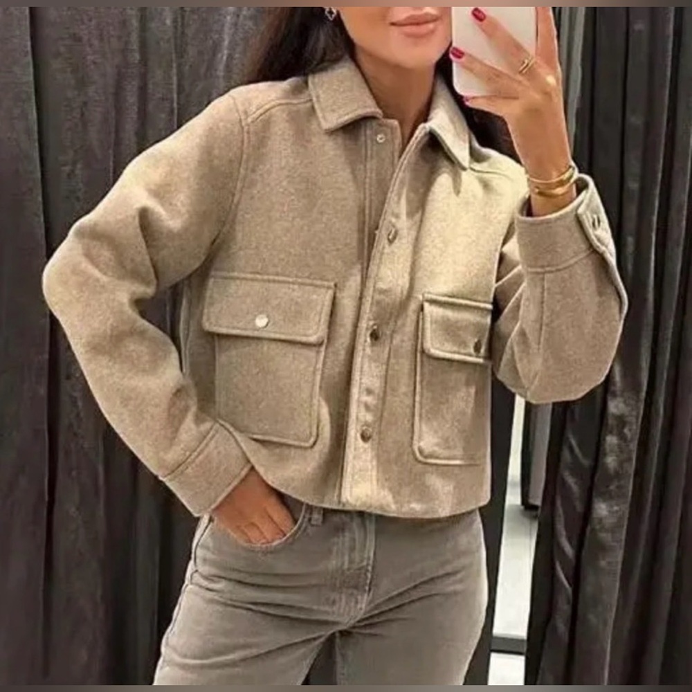 ZARA Cropped Jacket Size XS